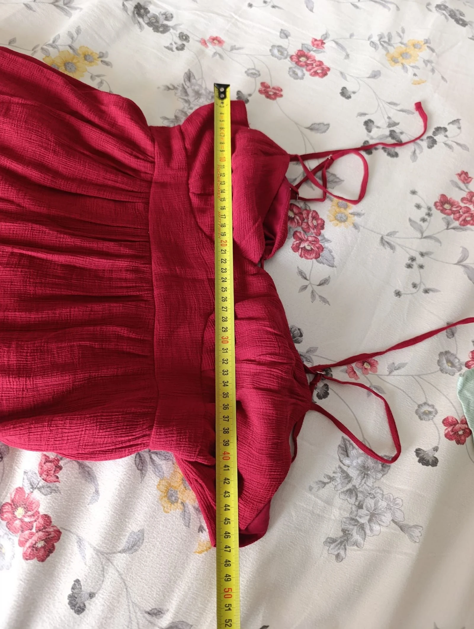 Vestido Zara maxi frambuesa talla XL  – photo 12